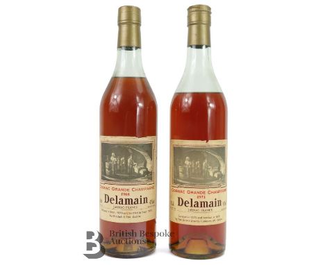 Cognac Grande Champagne Delamain 1968, shipped in Sept.1970 and bottled in September 1978 by Mitchell &amp; Son, Dublin 70cl 