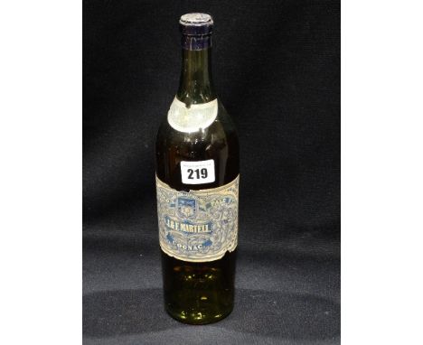 A 75cl Bottle Of J & F Martell, Very Old Pale Cognac