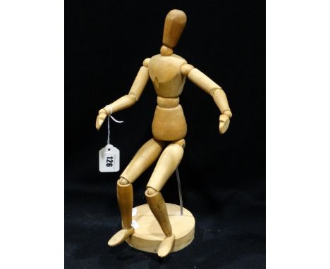 A Wooden Artists Mannequin