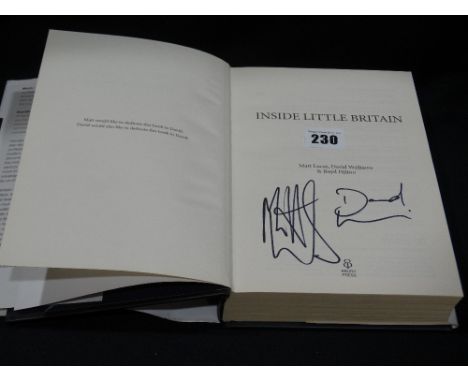 A Book "Inside Little Britain" By Matt Lucas & David Walliams & Hand Signed By Both