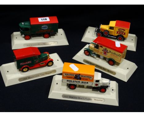 A Group Of Six Matchbox Collectables Vintage Vehicles, Circa 1990s