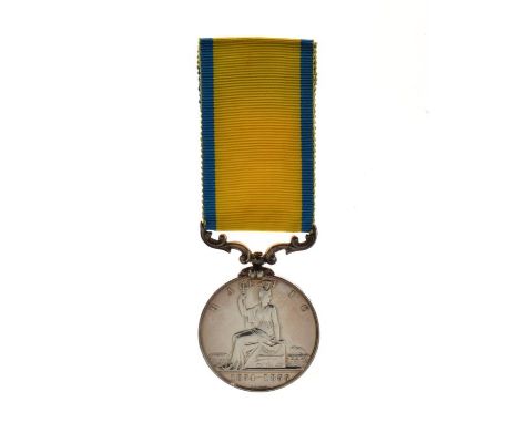 Baltic Medal awarded to A.B. Cook, H.M.S. Trident  Condition: Please see extra images and TELEPHONE department if you require