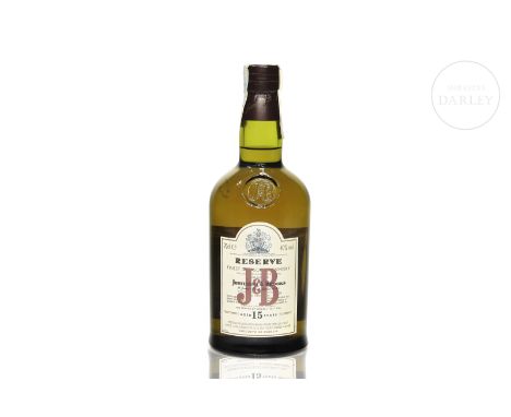 J&B Justerini & Brook premium blended Scotch whisky 15 years in oak casks. Ideal for collectors or for good connoisseurs of S