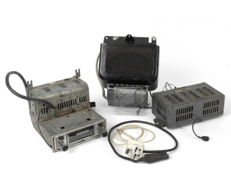 A scarce Becker 'Mexico' Autoradio as used in Mercedes 190SL and 300SL models, 1953-63,LW/MW mono-tube type, with remote 8 bu