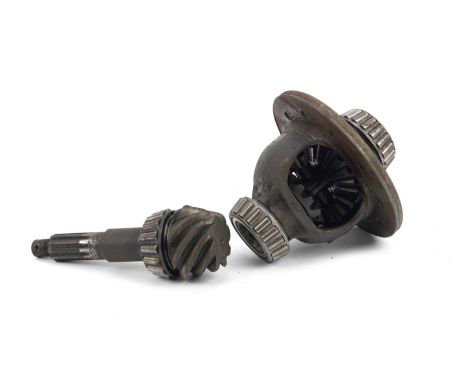 A Mercedes-Benz 300SL Gullwing limited slip differential and pinion,the differential with cast number '13828' '5A' '42', with