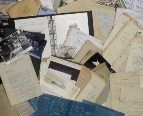 An archive of research, correspondence, photographs and notes relating to Louis Coatalen, from the offices of Anthony S.Heal 