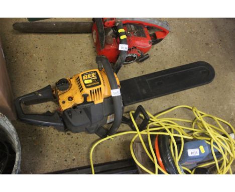 A Mcculloch  petrol powered chainsaw 