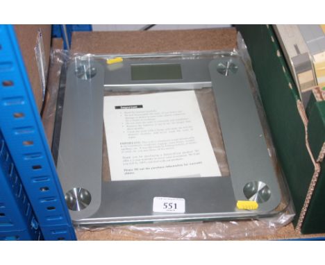 A set of as new weighing scales 