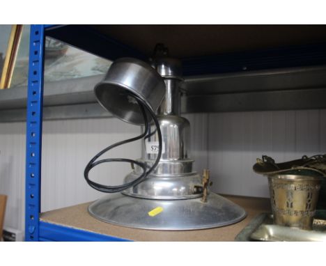 An industrial style light fitting
