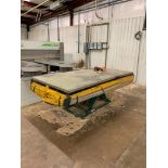Scissor Lift Table, 8' X 4' (Location: 701 E. Bonham, Jefferson, TX 75657)