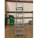 Uline Stockroom Stairs, 88" Platform Height (Location: 701 E. Bonham, Jefferson, TX 75657)
