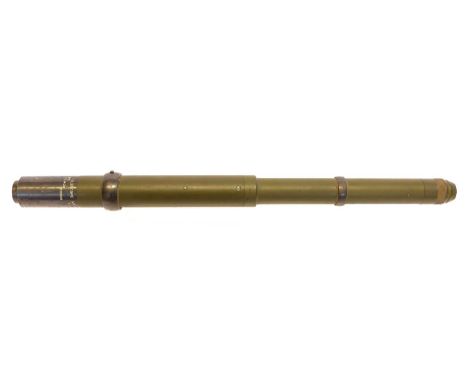 Telescope M70, dated 1943, made by W.E.M. Co.57cm longThe scope presents a reasonably clear usable picture although there is 