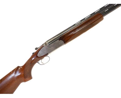 Rizzini 12 bore over and under shotgun, serial number 80835, 28inch barrels with full and three quarter chokes, Italian proof