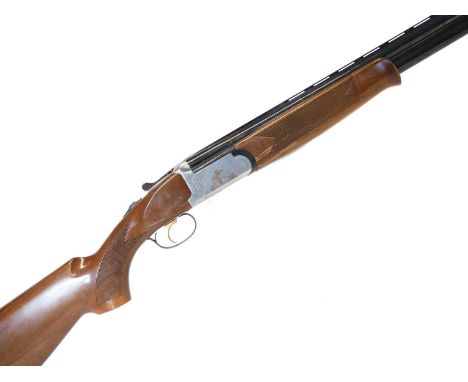 Lincoln Wildfowler 12 bore over and under shotgun, serial number 193409, 32inch multichoke barrels, with eight chokes and key