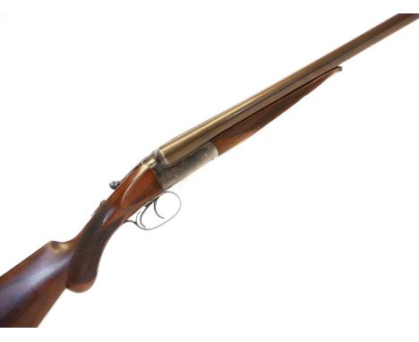 Westley Richards patent 12 bore side by side shotgun, serial number 17398, 28inch barrels with full and quarter chokes, Birmi