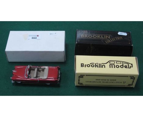 Three 1:43rd Scale White Metal Model Cars by Brooklin Models, Empire Models comprising of #BRK.51a Ford Fordor "Police" Limit