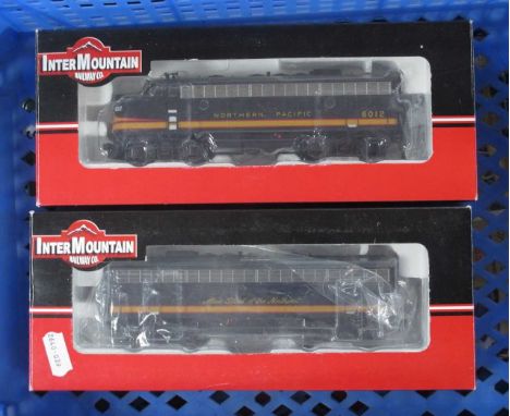 A Intermountain "HO" Gauge U.S.A Outline Ref No. 490145-05 Class EMD F7 a Diesel Locomotive (with sound), Northern Pacific li