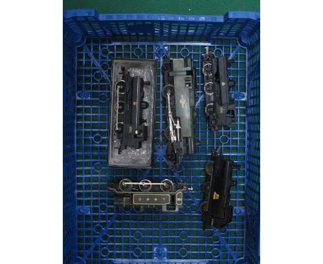 Five "OO" Gauge/4mm Tank Steam Unboxed Locomotives; comprising a Tri-ang 2-6-2 Class 3MT BR green R/No. 82004; a 0-6-0 Class 
