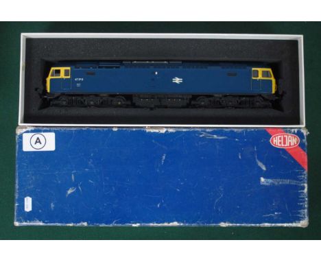 A Heljan 'O' Gauge/7mm Ref No. 4831 Class 47 Diesel Locomotives, BR blue R/No. 47310 - boxed, for repairs/spares, body loose 