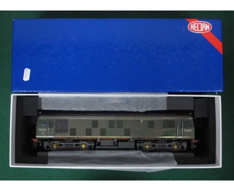 A Heljan 'O' Gauge/7mm Ref No, 2551 Class 25 Bo-Bo Diesel Locomotive BR green (home weathered) R/No. D5209, good untested box