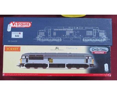 Two "OO" Gauge/4mm Boxed Diesel Locomotives; A Hornby Ref No. R2781XS Class 56 Co-Co, BR Sub Sector R/No. 56124 - with sound,