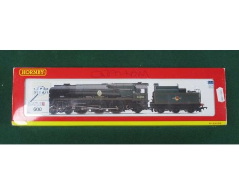 A Hornby "OO" Gauge/4mm Ref No. R2607 4-6-2 "Battle of Britain" Class Steam Locomotive BR green R/No. 34088 "213 Squadron", g