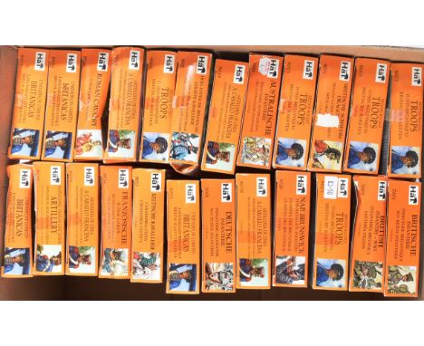 Model Kits - a large quantity of boxed&nbsp;1:72 scale Hä military model sets, to include 8003 British Rocket Troops, 8021 Ro