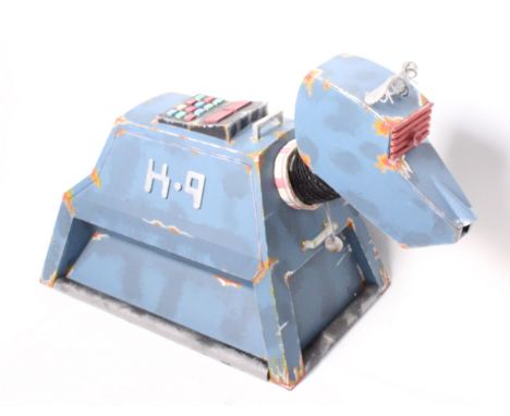 (Doctor Who) A Doctor Who K-9 Robot Dog painted foam board model, from ‘School Reunion’, 10th Doctor, 65cm high, 103cm long, 