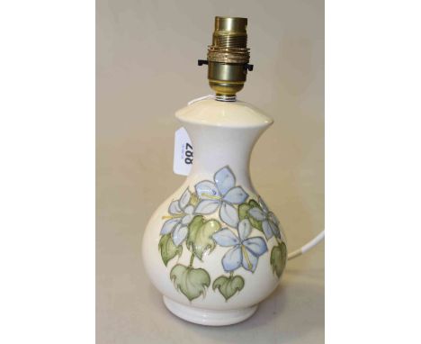 Moorcroft lamp base
