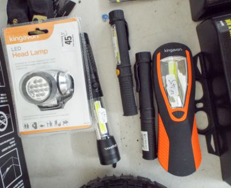 Four new cob torches and a new LED headlamp 