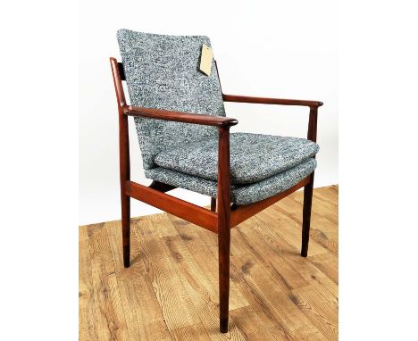 SIBAST ARMCHAIR BY ARNE VODDER, vintage 1960's, later upholstery, 68cm x 58cm x 92cm. 