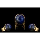 Lapis Lazuli Unisex Blue 14ct ( 585 ) Go