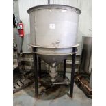 Stainless Steel Tank, bottom discharge