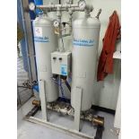 Great Lakes Air Dryer, mod. GPS-250. ser. no. 17384, 250 SCFM, operating 100 psi.