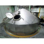Inox-Tech Jacketed Tank 5400 gal., Stainless Steel, vertical. Internal rated 15 psi at 130 degrees