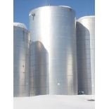 Stainless Steel Tank, approx. 25000 gal.15 feet dia. x 30 feet high