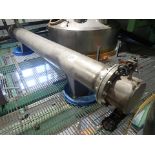 Stork Canada U Stamped Stainless Steel Shell and Tube Heat Exchanger, approx. 300 square feet. Shell