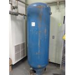 Carbon Steel Air Receiving Tank, approx. 300 gal.