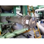 Stork Canada U Stamped Stainless Steel Shell and Tube Heat Exchanger, approx. 300 square feet. Shell