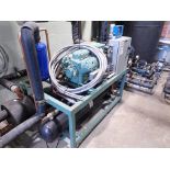 Deltech Chiller, mod. DCR8-4000-6G-S5, ser. no. 15320371 c/w holding tank and (2) Smart-Turner