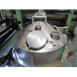 Inox-Tech Jacketed Tank, 2000 gal., Stainless Steel, vertical. Internal rated 15 psi at 130