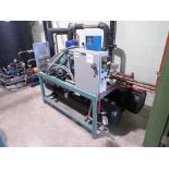 Deltech Chiller, mod. DCR8-4000-6G-S5, ser. no. 15320371 c/w holding tank and (2) Smart-Turner