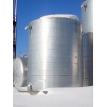 Stainless Steel Tank, approx. 18000 gal. 15 feet dia. x 20 feet high