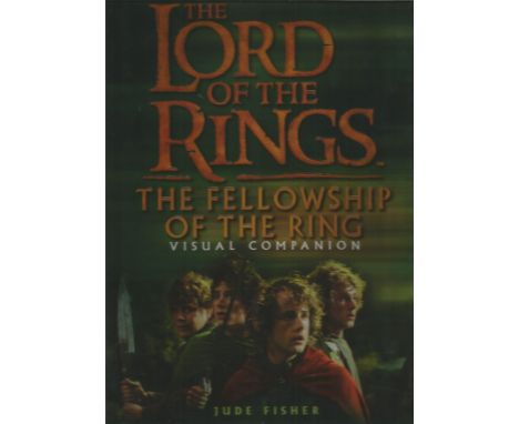 Christopher Lee, Ian Mckellen and Sean Bean signed The Lord of the Rings the fellowship of the ring visual companion hardback