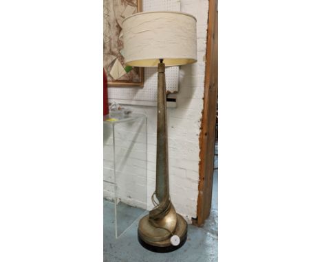 FINE ART LAMPS FLOOR LAMP, 143cm H with a shade. 