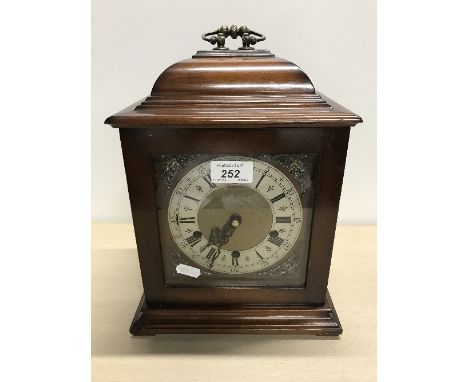 MODERN GEORGIAN STYLE MANTLE CLOCK