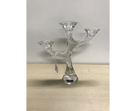 MARACAUREL LEAD CRYSTAL CANDLESTICK