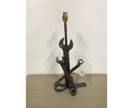 INDUSTRIAL TABLE LAMP SPANNERS 50CM H