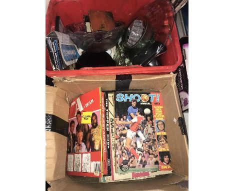2 BOXES ASSORTED GOODS INCLUDING WERRA CAMERA