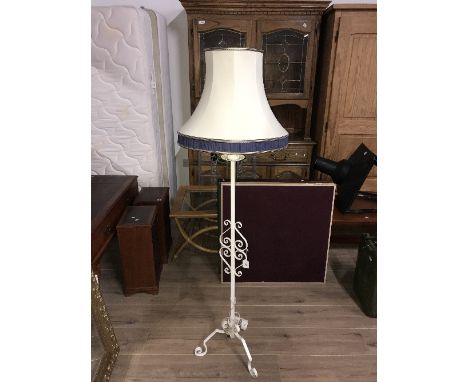 1950S METAL STANDARD LAMP